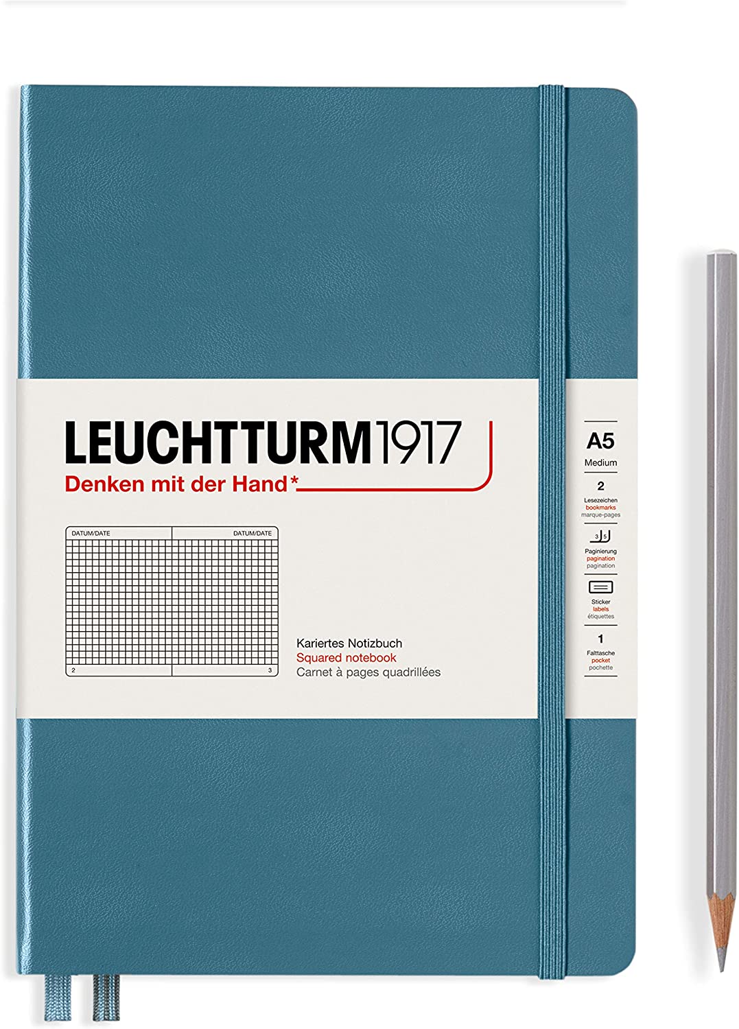 CAIET A5 ARITMETICA COPERTA RIGIDA ALBASTRU PIATRA LEUCHTTURM CAIET A5 ARITMETICA COPERTA RIGIDA ALBASTRU PIATRA LEUCHTTURM